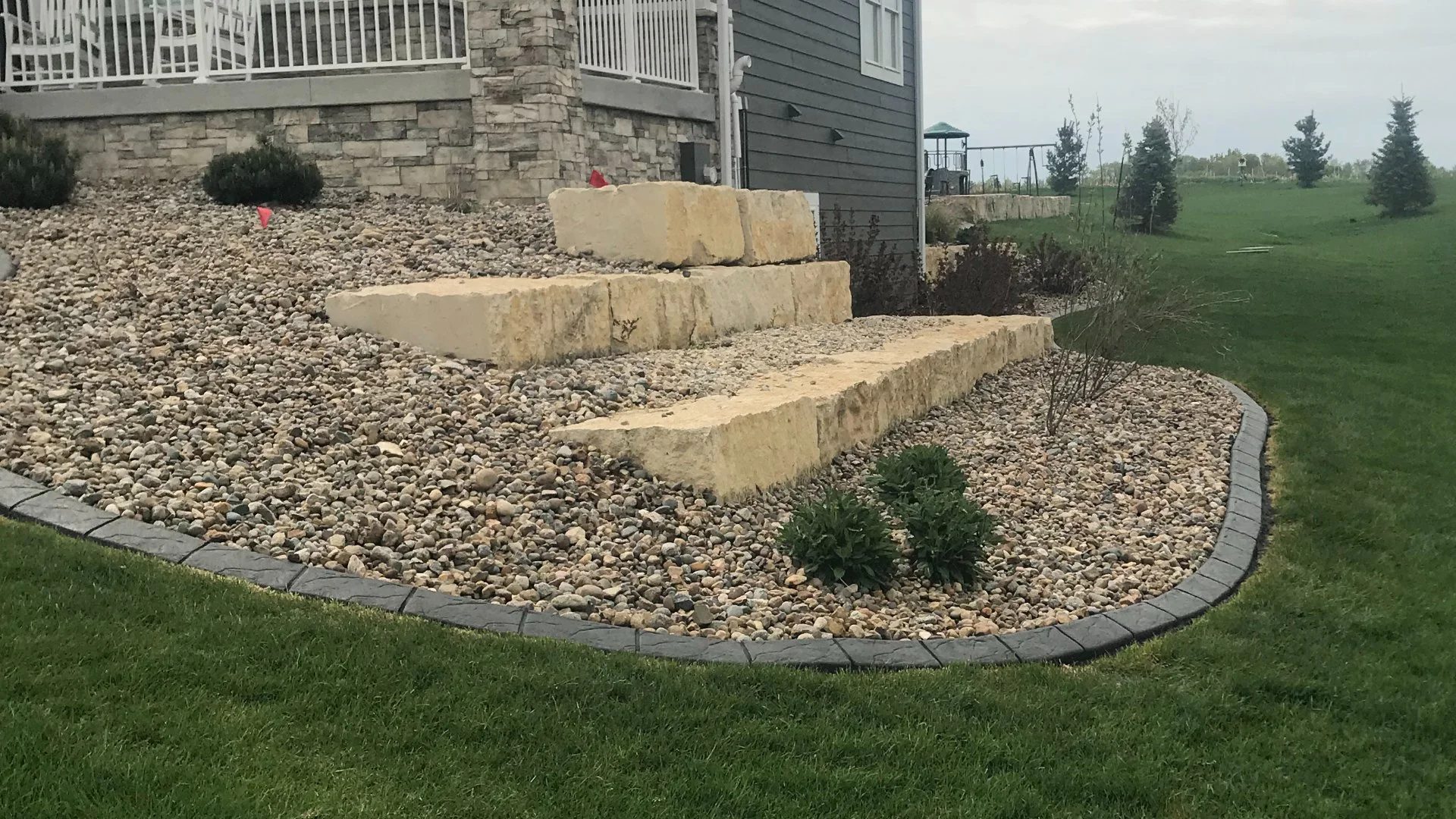 3 Popular Types of Rocks to Use as a Landscape Bed Ground Cover in Iowa