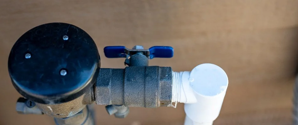 Valve of an irrigation system in Waukee, IA.